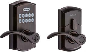 img 4 attached to 🔒 Kwikset 99550-003 Smart Code 955 Electronic Lever: Unlock Security with Venetian Bronze Finish