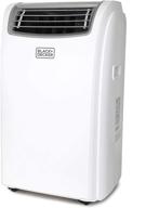 white black+decker 14,000 btu portable air conditioner with heat and remote control for 350 sq ft, bpact14hwt logo