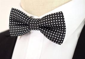 img 2 attached to Carahere Handmade Little Boys Ties: Stylish Boys' Bow Ties & Accessories