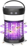 🦟 anysun bug zapper: solar & usb rechargeable mosquito killer with ip66 waterproof, 3 lighting modes – ideal for camping, hiking, backyard, and traveling logo