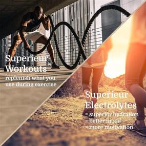 img 1 attached to 🌱 Superieur Electrolytes: Plant-Based Hydration & Recovery Supplement with Sea Minerals - Keto Friendly, Non-GMO, Zero Sugar, Lime Blueberry Flavor (70 Servings)