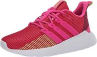 comfort and style: adidas kids' questar flow cloudfoam running shoes logo