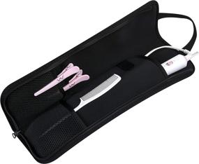 img 3 attached to Black Universal Curling Case: Straightener Case Enhancer