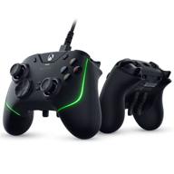 razer wolverine v2 chroma: ultimate gaming pro controller for xbox series x/s, xbox one, pc - remappable buttons, mecha-tactile buttons & d-pad, rgb lighting, trigger stop-switches - black logo