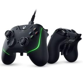 img 4 attached to Razer Wolverine V2 Chroma: Ultimate Gaming Pro Controller for Xbox Series X/S, Xbox One, PC - Remappable Buttons, Mecha-Tactile Buttons & D-Pad, RGB Lighting, Trigger Stop-Switches - Black
