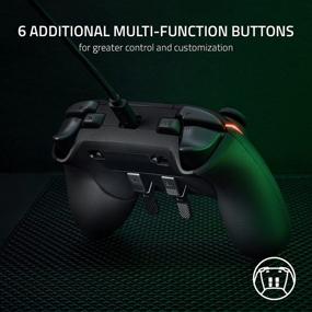 img 2 attached to Razer Wolverine V2 Chroma: Ultimate Gaming Pro Controller for Xbox Series X/S, Xbox One, PC - Remappable Buttons, Mecha-Tactile Buttons & D-Pad, RGB Lighting, Trigger Stop-Switches - Black