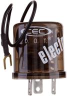 🔌 cec industries 12v heavy duty 3-pin electronic flasher ef33rl relay: ideal for led and incandescent bulbs (1-pack) logo