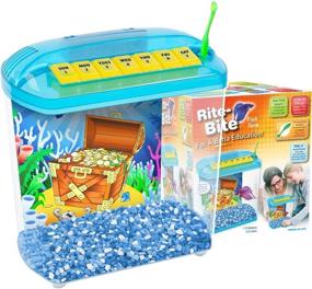 img 4 attached to Discover the Penn Plax Rite-Bite Educational Tank: A 1st Fish Tank for Children, Ideal for Betta Education with Adult Supervision