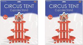 img 2 attached to 🎪 Circus Fun: Beistle 54946 Multicolor Cupcake Liners - Add a Whimsical Touch to Your Sweet Treats!