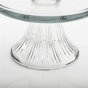 img 3 attached to 🍨 Crystal Trifle Bowl with Stand - Anchor Hocking Monaco Footed, Set of 1