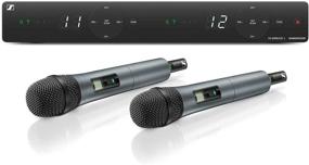 img 3 attached to Sennheiser Pro Audio XSW 1-825 DUAL-A: Премиум беспроводная система микрофона для великолепной производительности