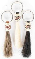 🐴 multi tassel rawhide western horse logo