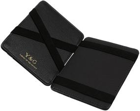 img 4 attached to Stylish and Functional YCM020201 Leather Holders: Ideal for Shopping, Business, and Men's Accessories, Wallets, Card Cases & Money Organizers
