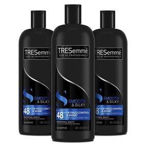 img 4 attached to 🧴 TRESemmé Moroccan Argan Oil Shampoo: Ultimate Dry Hair Taming, Moisturizing, and Salon-Healthy Shine - 28 oz, 3 Pack