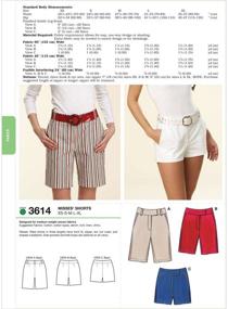 img 2 attached to Craft Perfectly Fitted Shorts with Kwik Sew K3614 Sewing Pattern in Sizes XS-XL