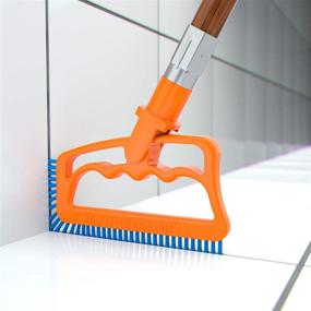 img 2 attached to 🧼 Fuginator Scrub Brush: Stiff Nylon Bristle Tile & Grout Cleaner – Effective Bathroom & Kitchen Cleaning Tool