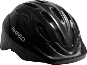 img 4 attached to 🚲 AKASO Kids Bike Helmet: A Versatile and Adjustable Toddler Helmet for Safe Cycling, Skateboarding, and Scooter Riding (Ages 1-8)