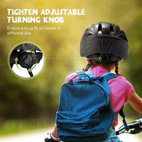 img 3 attached to 🚲 AKASO Kids Bike Helmet: A Versatile and Adjustable Toddler Helmet for Safe Cycling, Skateboarding, and Scooter Riding (Ages 1-8)