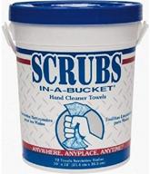 🧴 dymon scrubs in a bucket hand cleaner towels 72 count: convenient and efficient hand cleaning solution! logo