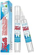 😁 teeth whitening pen: effective, painless, non-sensitive, easy-to-travel whitening kit - remove year stains, beautiful white smile with natural mint flavor (pack of 1) logo