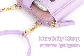 img 1 attached to 👜 Универсальная женская сумка через плечо с сенсорным экраном: удобная сумочка на плечо с кошельком для телефона - стильная сумка для активной жизни!