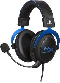 img 4 attached to 🎧 HyperX Cloud - Official PlayStation Licensed Gaming Headset for PS4 and PS5 with In-Line Audio Control, Detachable Noise-Canceling Mic, Comfortable Memory Foam - Black