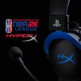 img 1 attached to 🎧 HyperX Cloud - Official PlayStation Licensed Gaming Headset for PS4 and PS5 with In-Line Audio Control, Detachable Noise-Canceling Mic, Comfortable Memory Foam - Black