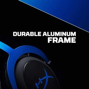 img 2 attached to 🎧 HyperX Cloud - Official PlayStation Licensed Gaming Headset for PS4 and PS5 with In-Line Audio Control, Detachable Noise-Canceling Mic, Comfortable Memory Foam - Black