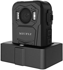 img 3 attached to MIUFLY 2K Pro Police Body Camera: Law Enforcement’s Ultimate Tool with Night Vision, GPS, and 64G Memory