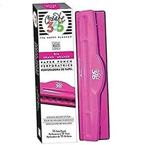 img 4 attached to 📎 The Happy Planner Large Paper Punch in Pink with 11-Hole Punch Pack