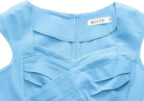 img 2 attached to 👗 Vintage Capshoulder Dresses for Women: MUXXN Women's 1950S Clothing Collection