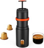 ☕ nes portable espresso maker: travel-friendly hand coffee machine for outdoor adventures & business trips logo