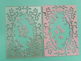img 2 attached to Letmefun Stitched Scrapbooking Embossing Template