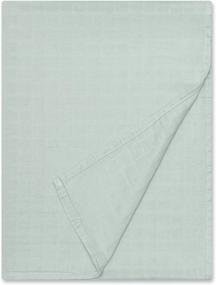 img 4 attached to 🍃 Simka Rose Bamboo Muslin Swaddle Blanket - Large 46x46 inches - Ultra Soft Cotton for Newborn Baby (Sage)