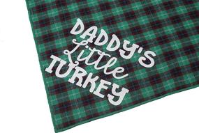 img 2 attached to 🐾 Shop the Season in Style: Thanksgiving Dog Plaid Bandana Pack of 2