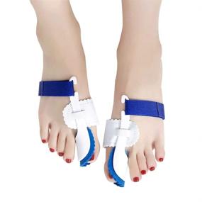 img 4 attached to Bunion Valgus Corrector for Men and Women - Adjustable Hallux Valgus Corrector for Big Toe Joint with Protective Cover