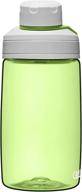 lime camelbak chute mag water bottle 12 oz: enhanced hydration on the go! logo