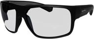 🕶️ bomber matte black safety sunglasses logo