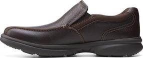 img 3 attached to 👞 Stylish and Versatile: Clarks Bradley Brown Tumbled Leather Men's Shoes for Ultimate Comfort