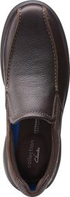 img 2 attached to 👞 Stylish and Versatile: Clarks Bradley Brown Tumbled Leather Men's Shoes for Ultimate Comfort