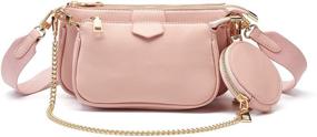 img 4 attached to 👛 Glamorous Small Crossbody Golden Handbags for Women - Explore a Range of Handbags, Wallets, and Crossbody Bags