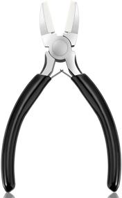 img 4 attached to 🔧 Versatile 1 Piece Nylon Jaw Pliers: Essential Carbon Steel Tools for Jewelry Making, Wire Looping, Beading, Shaping, and Crafts