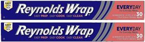 img 4 attached to 🍴 Reynolds Wrap Aluminum Foil, 30 Sqft (Pack of 2): Versatile Kitchen Essential for All Your Cooking Needs