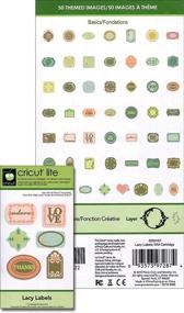 img 1 attached to 🎨 Discover the Exquisite Designs of Cricut Lite Cartridge Lacy Labels Rare