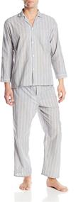 img 2 attached to Geoffrey Beene Sleeve Broadcloth Pajama Set