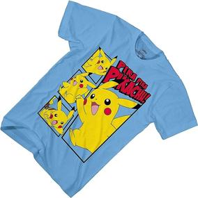 img 1 attached to 👕 Shop Now: Pokemon Boys Pikachu Game Shirt for Boys - Tops, Tees & Shirts