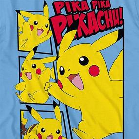 img 3 attached to 👕 Shop Now: Pokemon Boys Pikachu Game Shirt for Boys - Tops, Tees & Shirts