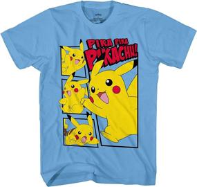 img 4 attached to 👕 Shop Now: Pokemon Boys Pikachu Game Shirt for Boys - Tops, Tees & Shirts