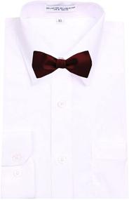 img 1 attached to 👔 Navy Boys' Pre Tied Bowtie - B PBT ADF 23 Boys' Accessory