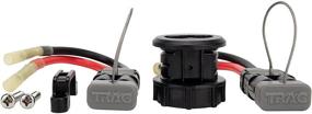 img 3 attached to 🔌 Camco Trac Outdoors High-Current Connector Kit, Upgraded Trolling Motor Connectors, 8 Gauge, 12V/24V Power, 60 Amp, Black (69441)